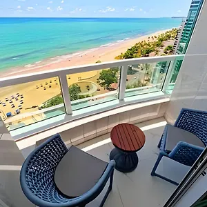 Apartamento Flat Beira Mar Localizado No Radisson, Recife